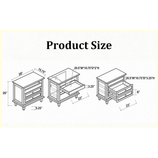 Dimensions du produit