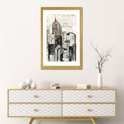 «Illuminated City I» par Ethan Harper - reproduction d'art