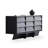 Black Solid Wood Accent Cabinet