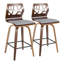 Tabouret de comptoir pivotant de 26 po Allenhurst-1430330825