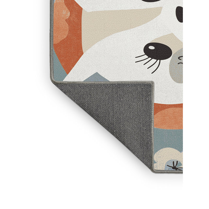 Tapis pour enfants East Urban Home, Rectangulaire 2 pi x 3 pi