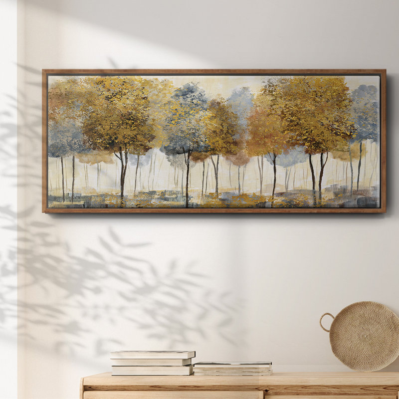 Goldenn Woods - Toile avec cadre, H 12 po x l 30 po