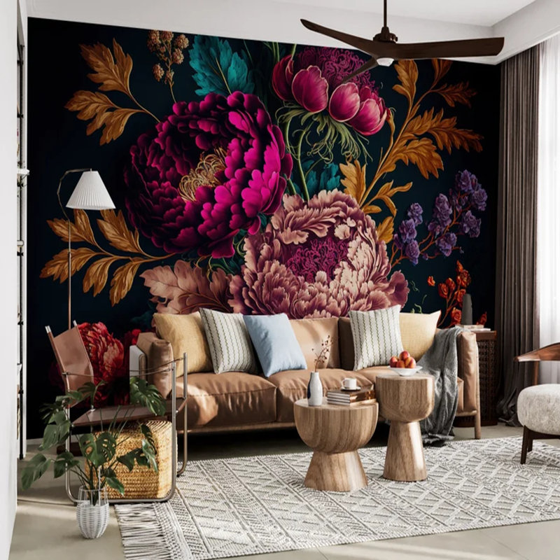 Midnight Garden Symphony, L 105,96 po x l 138 po
