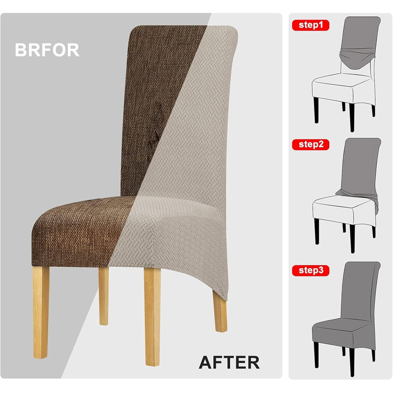 Polyester Box Cushion Sofa Slipcover