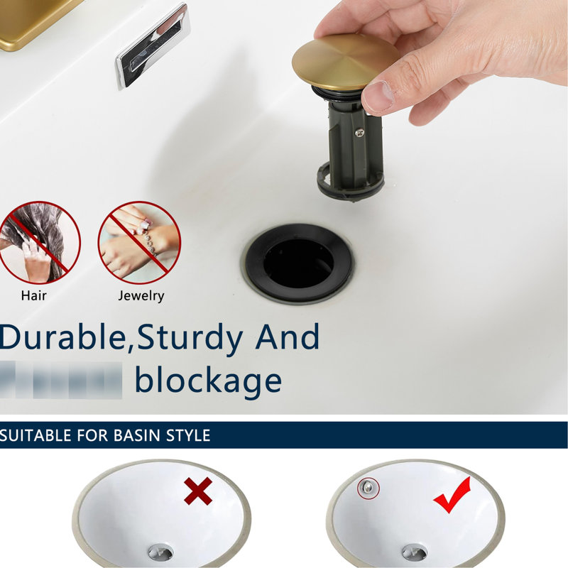 Contemporary Bathroom Waterfall Faucet, Brushed Gold, Deck Mounted, Cartridge Valve, Single Hole Faucet With Spout, One Handle Mount