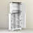 64" Kitchen Pantry Cabinet with Motion Sensor Light, Tall Storage Cabinet, White,wood