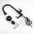 Modern 3-in-1 High-Arc Pull-Down Sprayer Kitchen Faucet with 3 Function Spray Mode & Press-Type Glass Rinser-119222531
