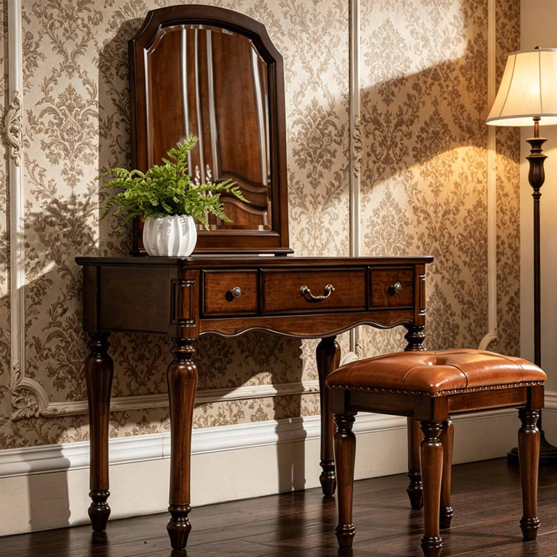 American style luxury indoor dressing table