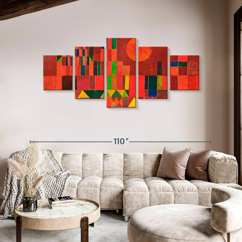 Geometric Wallie, H 42 po x l 92 po