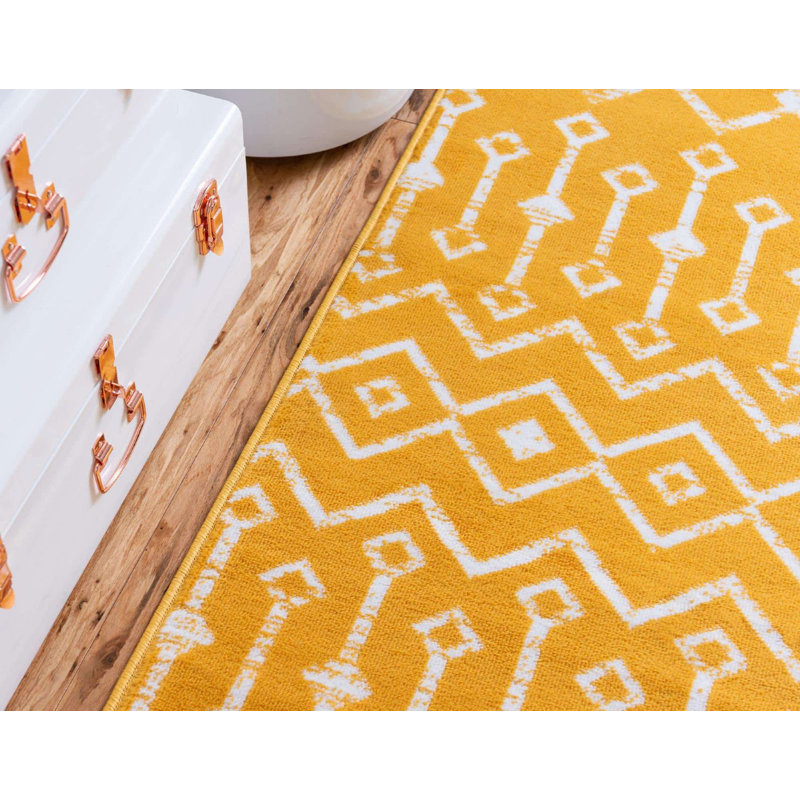 Tapis contemporain Aemtenan couleur moka, Rectangle 9 pi x 12 pi