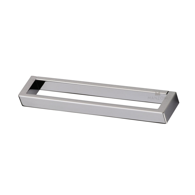 12 5/8" Center to Center Bar Pull, 6 5/16", Polished Chrome
