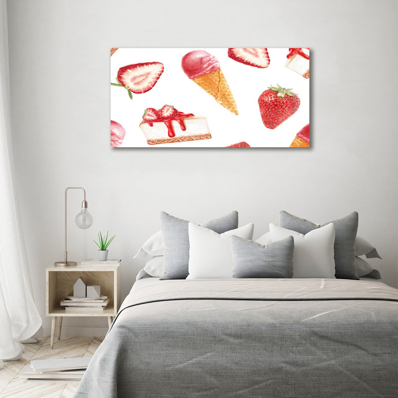 Dessert - No Frame Print on Canvas