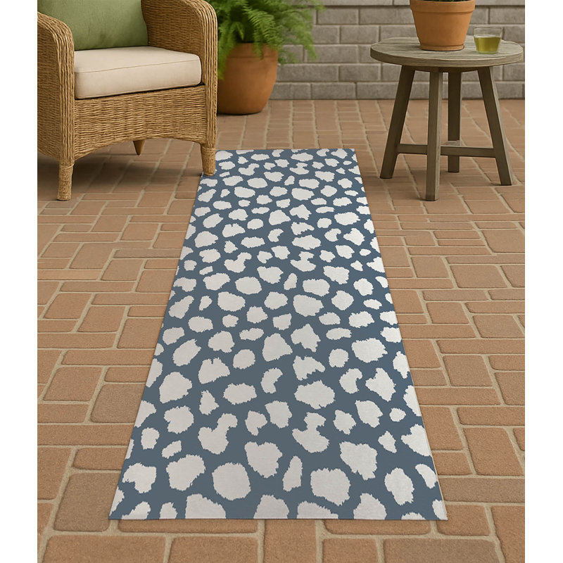 Tapis d'extérieur antidérapant Animal Spot, Tapis de couloir 2 pi 6 po x 8 pi