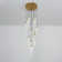 Luminaire suspendu en cristal 12 lumières Eliandra 