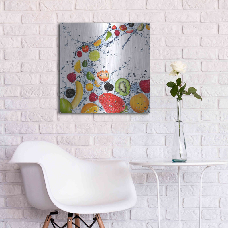 "Fruit Splash II" par Luxe, H 24 po x l 24 po
