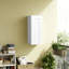 Armoire murale blanche en bois massif à une porte et 2 tablettes pour le rangement de la cuisine, de la salle de bain, de la buanderie, tablettes réglables prêtes à assembler (l 15 po x P 12 po x H 30 po)-118729694