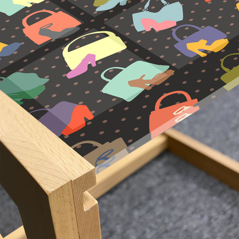 Jacco Sled Coffee Table, 62cm H x 74cm W x 40cm D