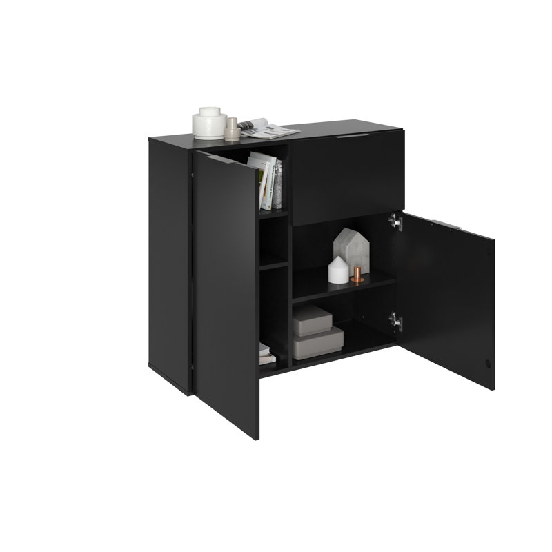 Kveta 89.1cm W 1 - Drawer Chest of Drawers