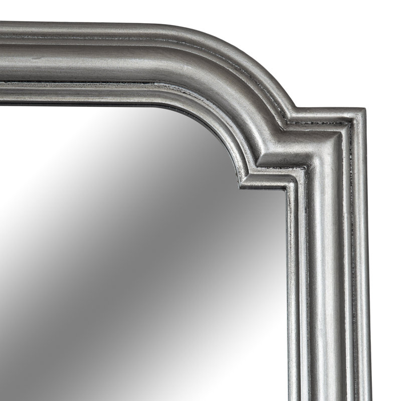 Miroir mural Antiqua, 35,87 po x 24 po, Argent