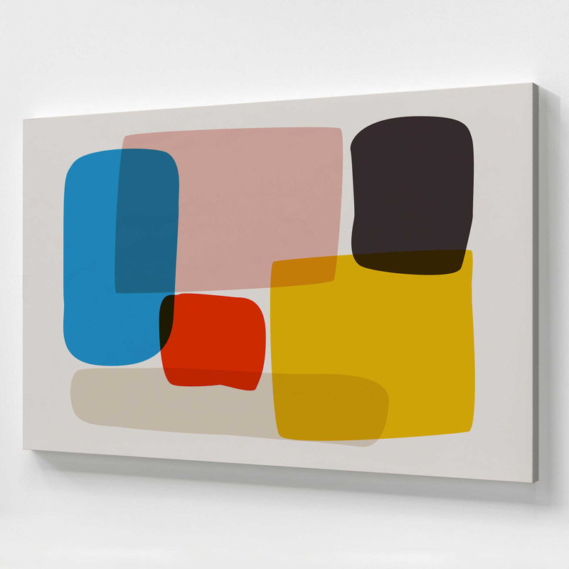 Rectangular Rhapsody, Large Canvas Print, 40" H x 60" W