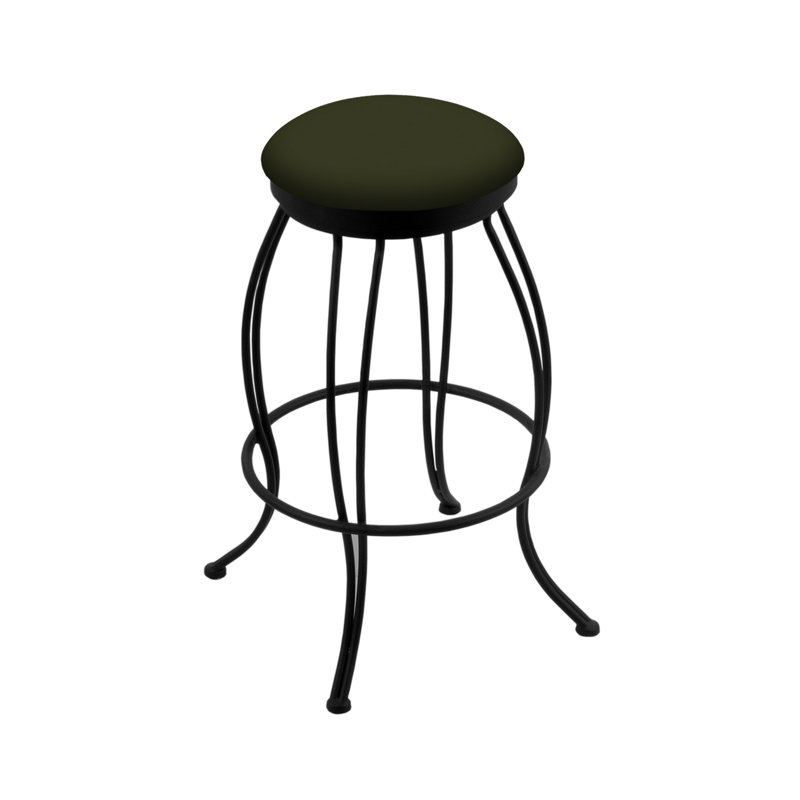 3000 Georgian Swivel Bar Stool, Vinyl-Canter Pine