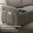 Jorlin 115.2" L-Shaped Corner Sectional Sofa With Pull-Out Bed 6 Seat Teddy Fabric Cloud Sectional Couches-408317806