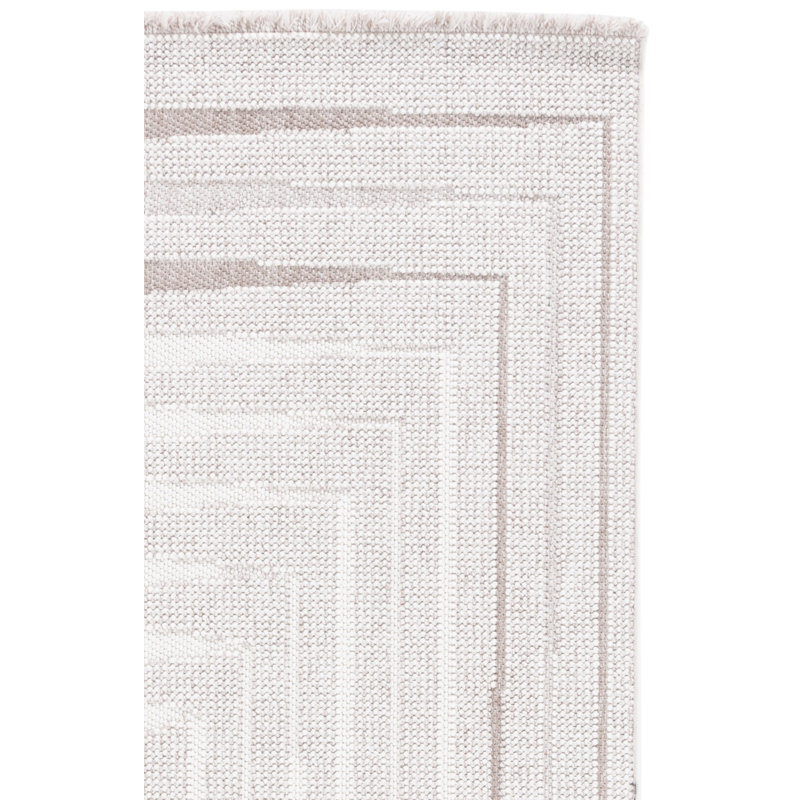 Lotus Performance Geometric Rug, Square 6'7"
