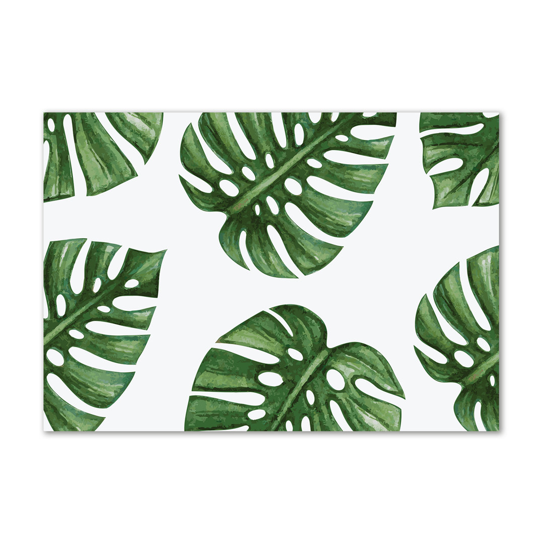 Monstera - Kunstdrucke auf Leinwand - Wrapped Canvas