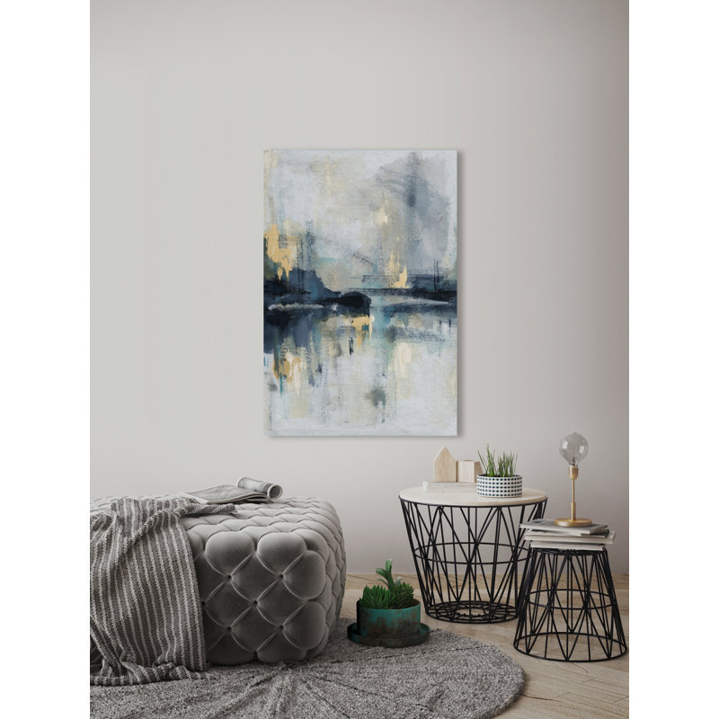 Senne Flueve III - Wrapped Canvas Painting, 38cm H x 25cm W x 3.81cm D