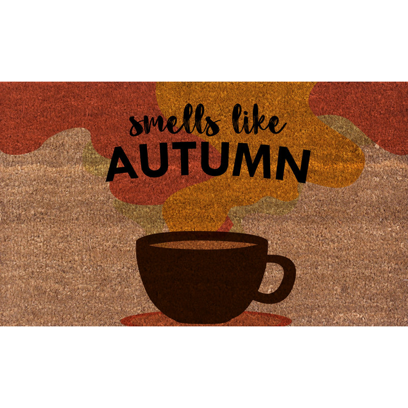 Paillasson Erin-Louise Smells Like Autumn, L 22 po x L 36 po