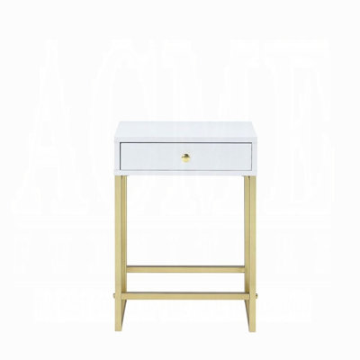 Equilla End Table with Storage