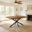 55.11"-70.86"Retro Rectangular Stretch Dining Table-875887673