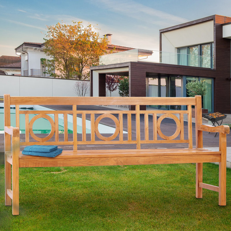 Banc de jardin en teck Triple-o