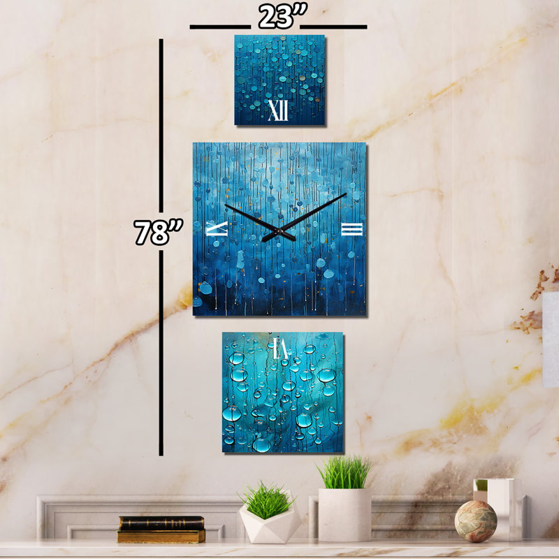 Sharney Metal Wall Clock