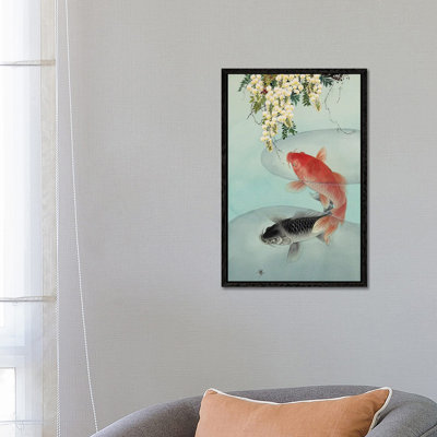 Curious Koi - Painting on Canvas