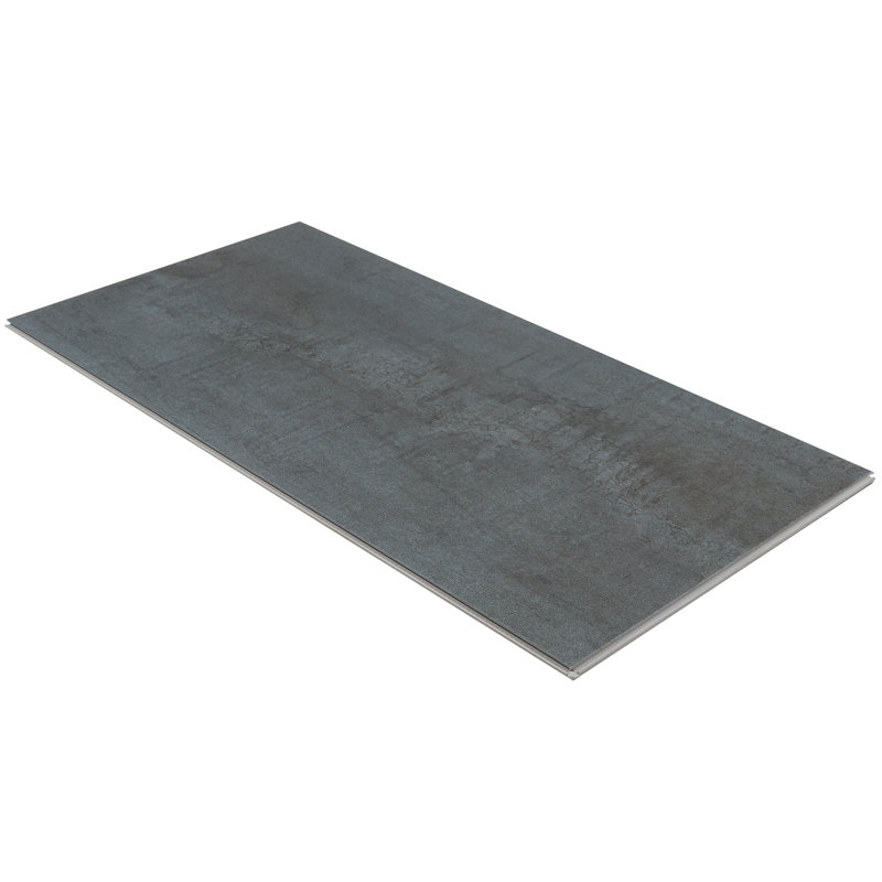 Angela Harris Alloy LVT 11.9 In. X 23.9 In. Loose Lay Matte Luxury Vinyl Floor Tile (22 Sq. Ft. / Case), Chrome