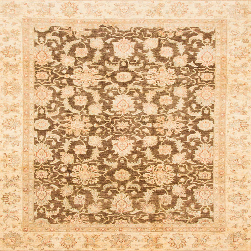 Tapis abstrait moderne 791, Carré 7 pi