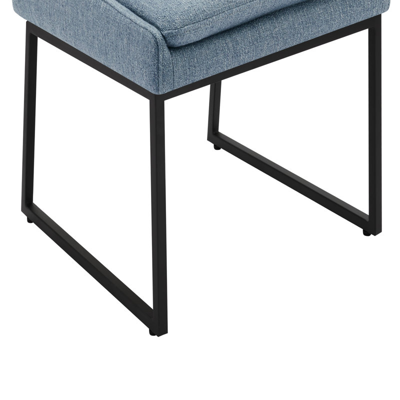 Chaise Welburn, Tweed bleu Capri Nathan