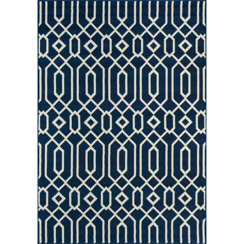 Gul Geometric Indoor / Outdoor Rug, Rectangle 5'3" x 7'6"