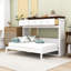 Lit escamotable simple en bois avec 3 tiroirs de rangement