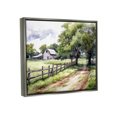 " Countryside Cottage Painting "