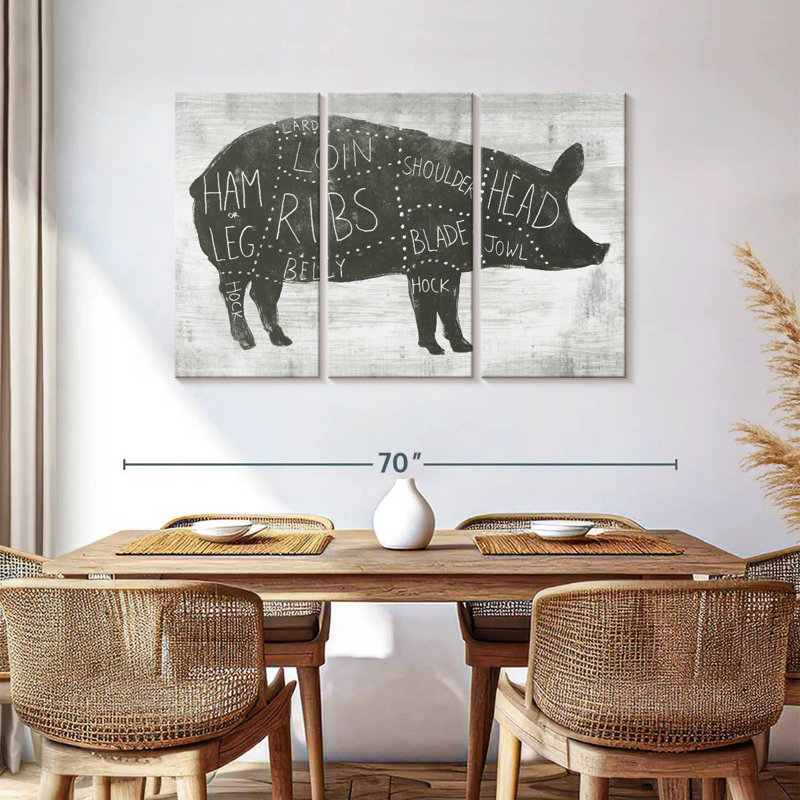 Senne Farmhouse Butcher I, H 36 po x l 57 po