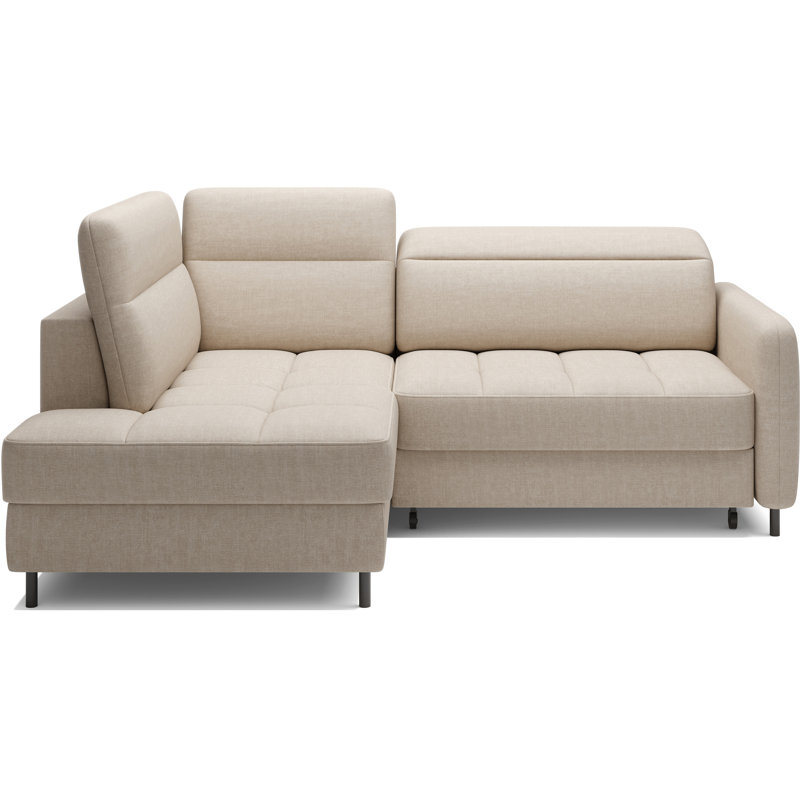 Bopha 3 Seater Sofa Bed,  Left Hand Facing, Light Beige