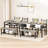 4 - Person Four Leg Dining Set-1424833198