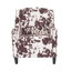 Fauteuil club en velours 29,25 po Burton