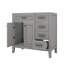 Base de meuble-lavabo pour salle de bain 36 po avec tiroirs pratiques-1672552789
