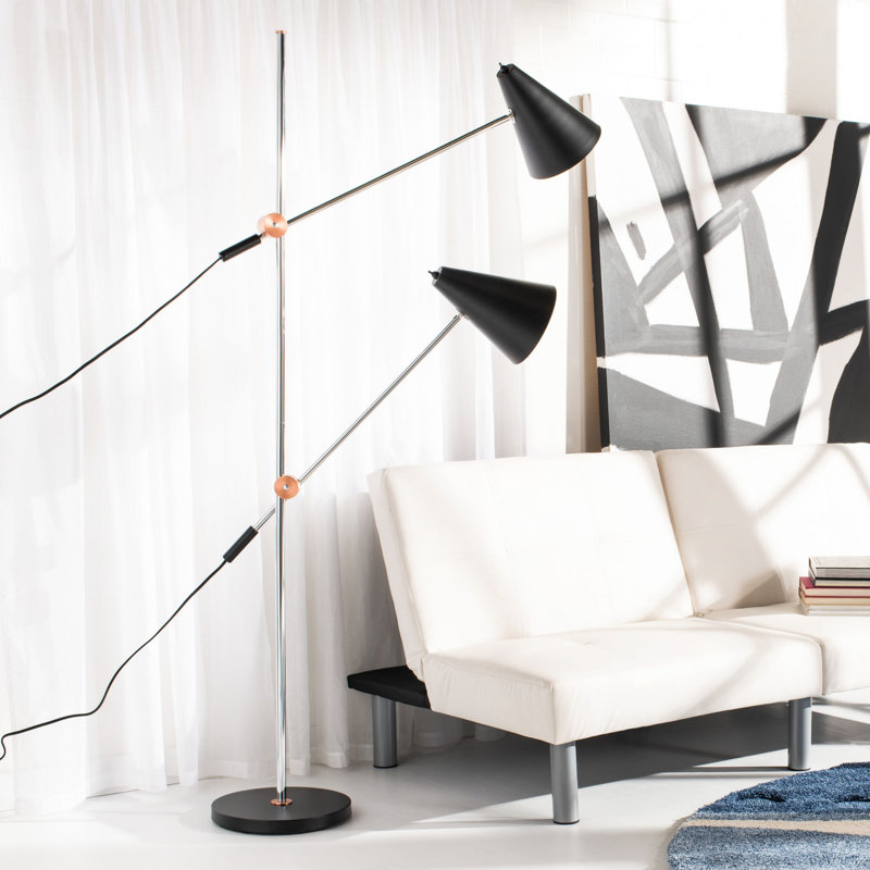 Myrie 71'' Task Floor Lamp, Black