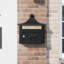 Cast Aluminum Wall Mounted Post Box-125152674