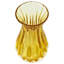 Vase de table en verre à motif de soleil Hober