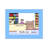 Personalized Librarian - Female Cartoon Caricature with a Mat, Ready to Frame-104370161